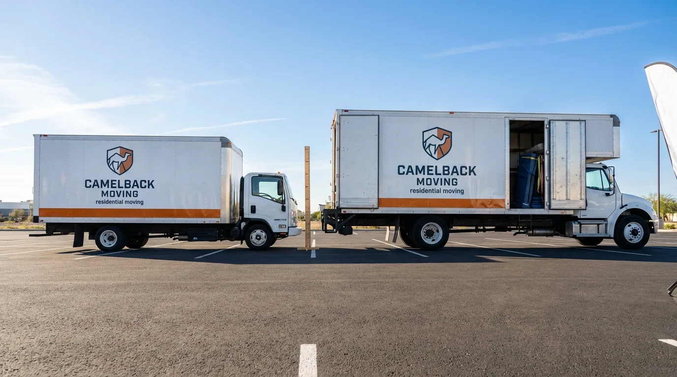 Moving truck size capacity guide in Union City